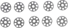 Bolt Motorcycle Hardware Aluminum Works Washers 6mm x 25mm 10-Pack