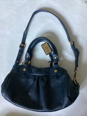 marc jacobs blue satchel