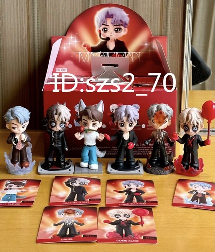 Lot De 6 Figurines POP MART Miniatures - Série Magician De Jackson Wang - Occasion (boîte Ouverte)