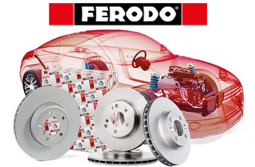 Front Brake Discs FERODO DDF1222 VOLVO C30 D5 163HP