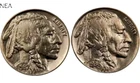 1936+1937 Buffalo Nickel Lot ~ Borderline Uncirculated (Choice AU+) ~ 2 Coin Set