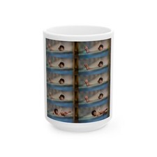 Joan Collins #523 (Vintage Female Icon) White Coffee Mug