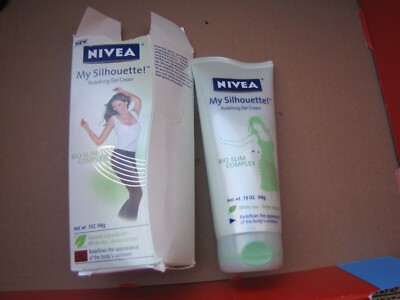 Nivea My Silhouette! Redefining Gel Cream 7 oz White Tea Anise BOX DAMAGE  HTF