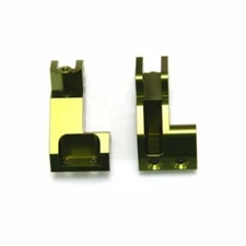 ST Racing STA31165G CNC MACH ALUM REAR 4-LINK MOUNT (1 PAIR) FOR YETI GREEN