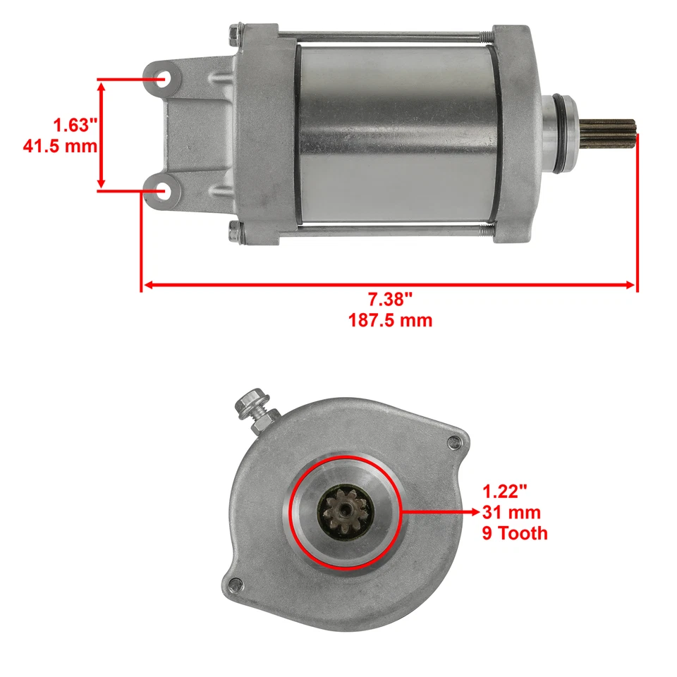 Arranque 12V con solenoide relé para Honda VTR100F Super Hawk 1000 1998 - 2002 Foto 2 de 4
