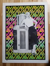 Let's Dance Variant 2 Screenprint Poster x/22 S/N Tim Oliveira Mamie Van Doren