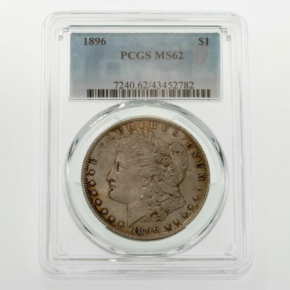 1896年モルガンダラー eBay | sale for (1878-1921) Dollars US Morgan Year 1896 Graded 62 MS MS62 PCGS dollar Morgan コレクション