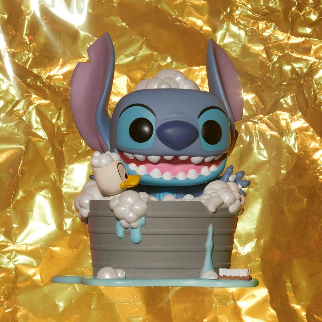 Figura Funko POP! Deluxe Disney- Stitch in bathtub