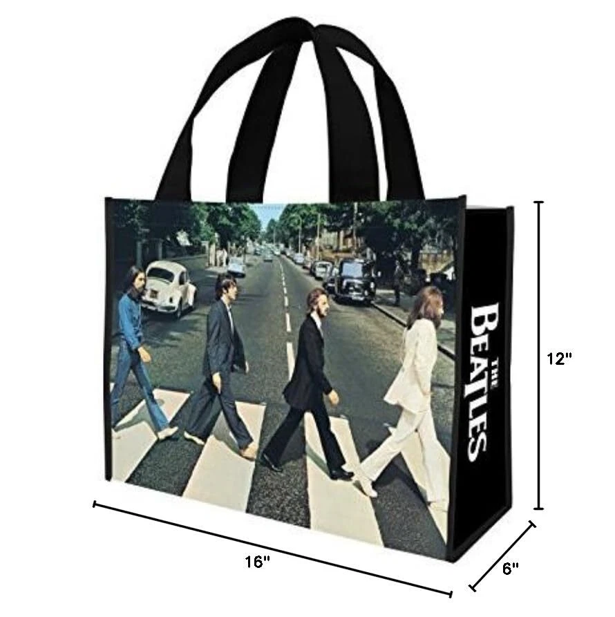 Bolso Shopper The Beatles Abbey Road Grande Reciclado Foto 2 de 2