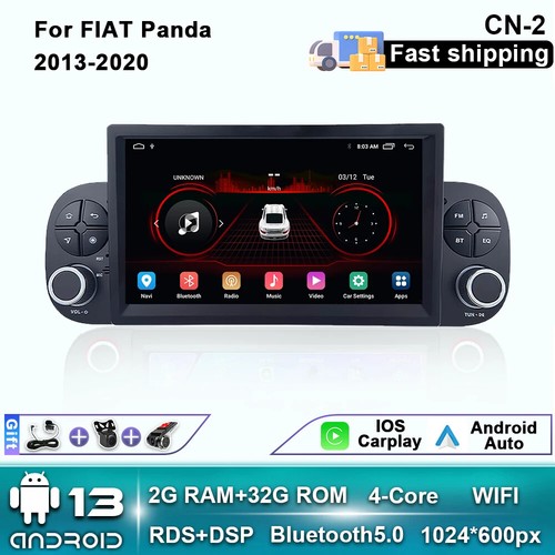 Android 13 Auto Carplay Autoradio für Fiat Panda 13-20 1Din GPS 4G DSP Head Unit - Bild 30 von 39