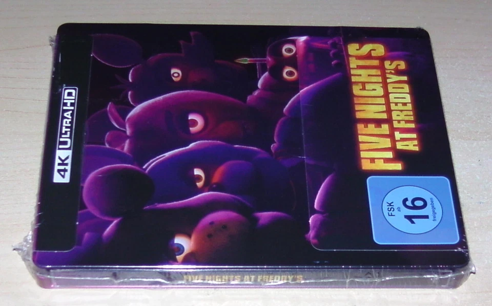 Five Nights At Freddy´S 4K blu ray Limited steelbook Fast post, New - Image 4 of 4