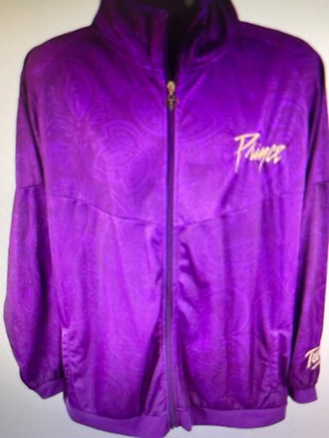 Minnesota Twins Prince Night 2024 Theme Purple Rain Track Jacket XL NEW SGA 