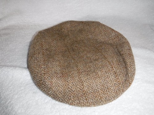 Vintage Kangol Newsboy Hat Tweed Flat Cap England Men's XL