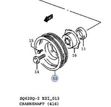 Poulies diverses Suzuki VITARA