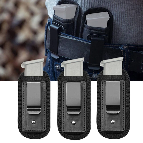 3 Pack Tactical IWB Magazine Pouch for .40 .45 .22 9mm Pistol Mag Holder Holster - Bild 1 von 13
