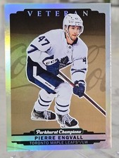 Pierre Engvall Veteran 2022-23  Parkhurst Champions Gold Rainbow #Toronto NM-MT