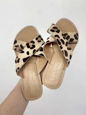 Matisse Leopard Coconut Leopard Slides Coconuts Matisse Sandals