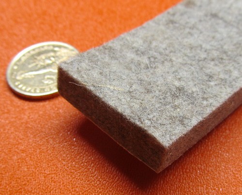 F7 Adhesive Backed Felt 3/8" Thick x 1.50" Wide x 10 Foot Roll - Picture 5 of 12