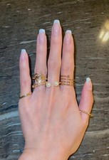 Charming Ring Stack Set of 6 Rings