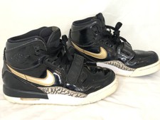 Nike Air Jordan Legacy 312 GS Black Metallic Gold AT4040-007 Youth Size 5Y