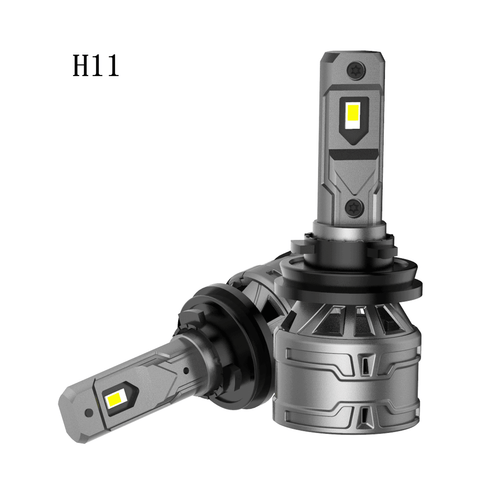 NOVSIGHT 2pcs H11 H8 H9 LED Headlight Bulbs Kit 6000K Globe High/Low Beam White - Picture 12 of 12