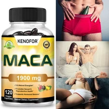 Kenofor Maca Capsules - Men's Health, Muscle Health, Male Testosterone Booster