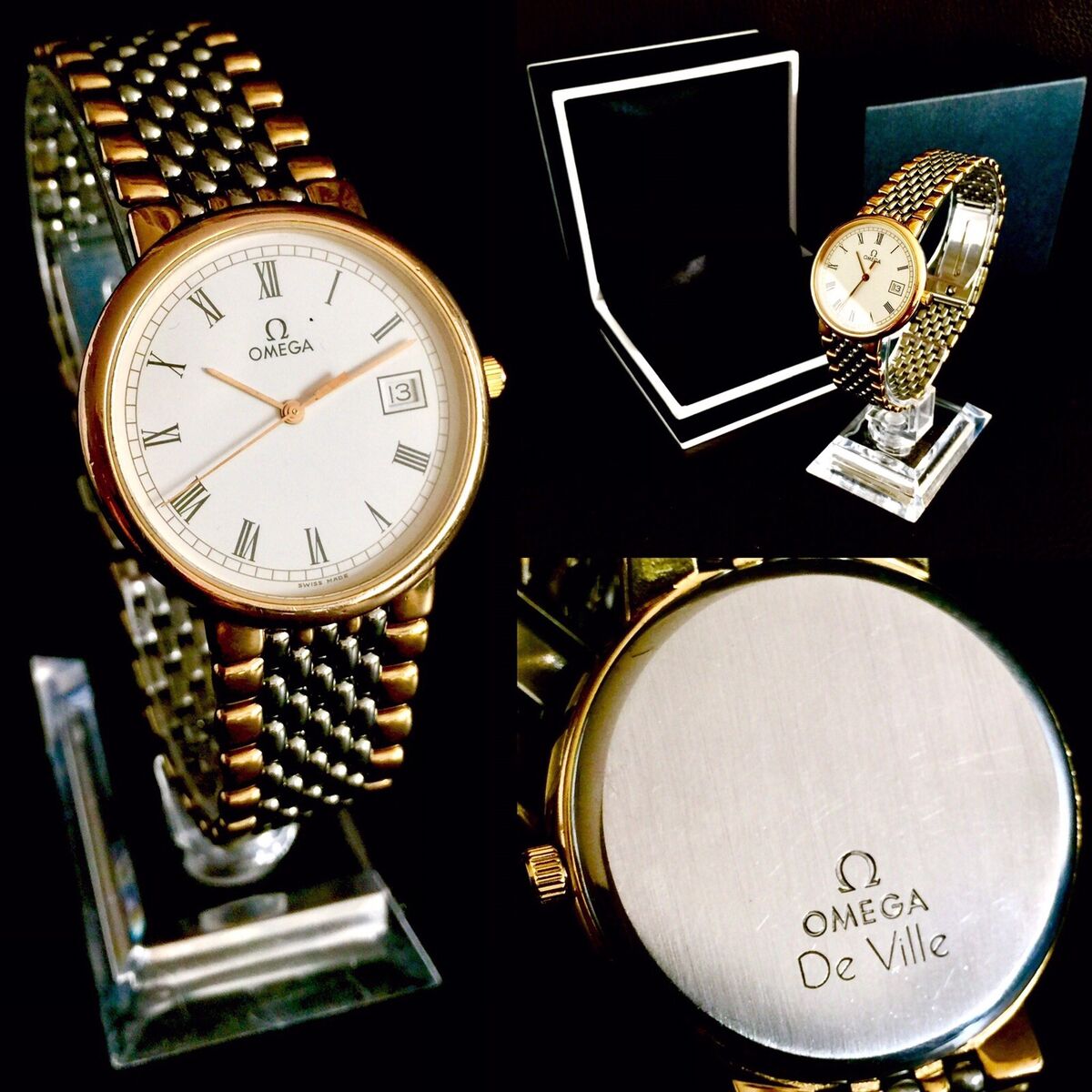 Vintage Omega “De Ville” Prestige Quartz Wristwatch Vintage Omega “De Ville” Prestige Quartz Wristwatch
