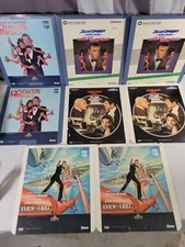 Vintage JAMES BOND 007 VideoDisc Laserdisc 80's Octopussy A View to A Kill Lot