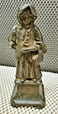 Old Small Statue In Regule Representing A Beggar Collection