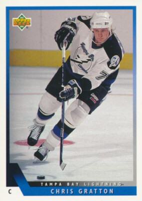 1993-94 Upper Deck #78 CHRIS GRATTON - Tampa Bay Lightning