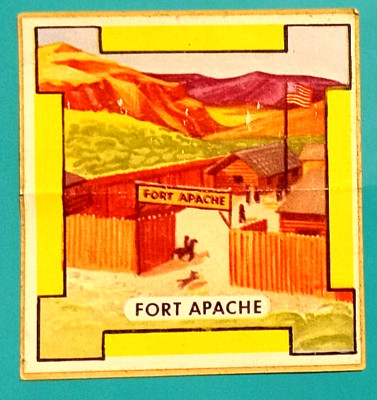 1958 Nabisco RIN-TIN-TIN INSIGNIA PATCHES - Fort Apache - Screen Gems 1958
