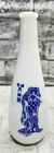 Japanese Gekkeikan Sake Vintage Ceramic Bottle Vintage White Milk Glass Bottle