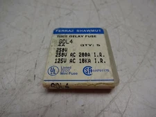 FERRAZ SHAWMUT GDL4 FUSE 4A TIME DELAY LOT OF 5