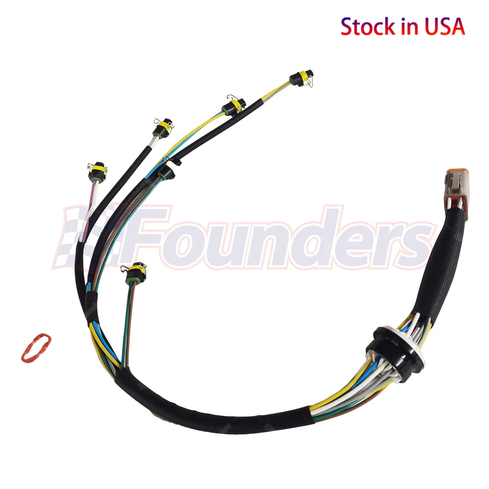 Fits C7 Caterpillar Ford F650 F750 2225917 Fuel Injector Wiring Harness - Imagem 2 de 3