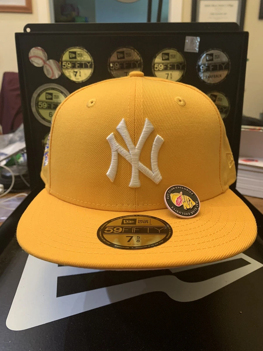 NY Yankees Hat Club Exclusive New Era 59Fifty “Pink Lemonade” Collection  7-5/8 | eBay