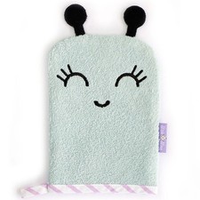 Milk Moo Baby Bath Glove, 100 Cotton Oeko-Tex certificated Baby Sponge for Bath