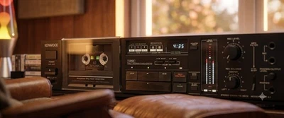 🔴 KENWOOD BASIC X1  Tapedeck - Kassetten Deck 🔴 - Bild 1 von 4