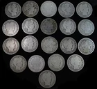 $10 Face Value Barber Silver Half Dollar 50c Mixed Date 20 Coin Roll AG/Good