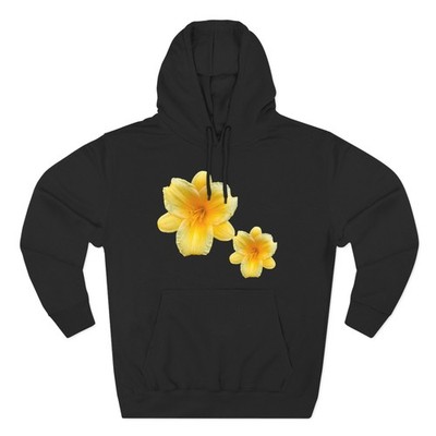 Yellow Plumeria Flowers Hoodie | Tropical Floral Print | eBay