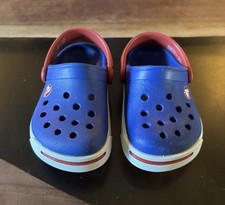Crocs Classic Clog Toddler Blue Beach Outdoor Slip-On Sandals Size 4-5