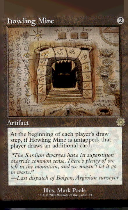 Howling Mine R Classic Sixth Edition 290 NM