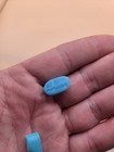 Mini Doll Shoes Vintage Made In Germany Light Blue  — photo 2
