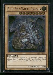 Blue-Eyes White Dragon YSKR-EN001 Ultimate Rare Unlimited Kaiba Reloaded