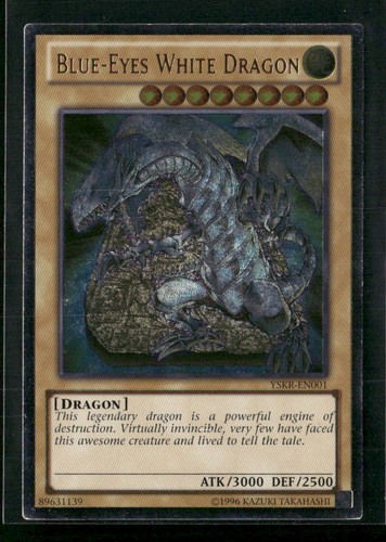 Blue-Eyes White Dragon YSKR-EN001 Ultimate Rare Unlimited Kaiba Reloaded