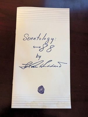 Vintage Scientology: Scientology-88, hand written by L Ron Hubbard