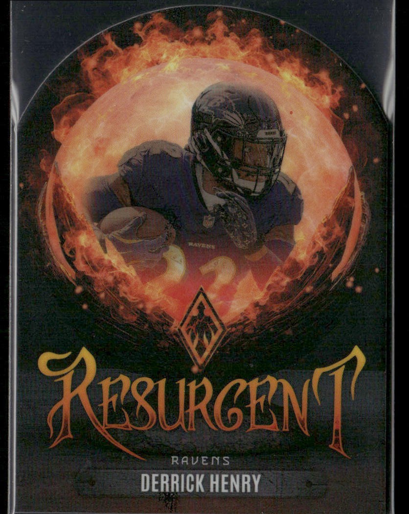 2025 Panini Phoenix Resurgent Case Hit SP #2 - Derrick Henry - Ravens!