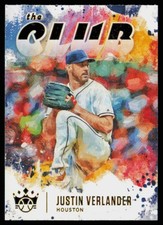 2021 Panini Diamond Kings The Club #TC-14 Justin Verlander Houston Astros