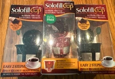 3 Solofill Cup Refillable Filter for Keurig Brewer Coffee Pod NEW