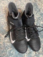 Nike Alpha Menace Football Cleat Men's Black New without Box Size US Men’s 12W