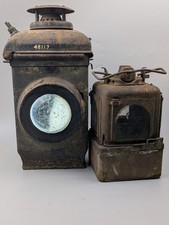 Antique BR(M) Adlake Longlite Railway Lamp & Burner - Restoration Project